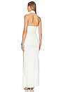 view 3 of 3 Nadine Gown in Blanc White