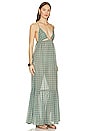 view 2 of 3 Marina Del Rey Maxi Dress in Green Spanish Tile