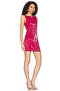 view 2 of 4 Selma Mini Dress in Magenta Pink