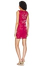 view 3 of 4 Selma Mini Dress in Magenta Pink