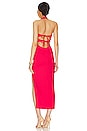 view 4 of 4 Penrose Midi Dress in Lipstick Red