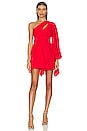 view 1 of 3 Rosalie Mini Dress in Bright Red