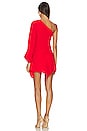 view 3 of 3 Rosalie Mini Dress in Bright Red