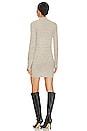 view 3 of 3 Anthea Sweater Dress in Heather Grey