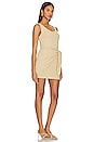view 2 of 3 Langley Mini Dress in Taupe Neutral