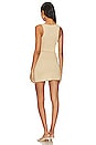 view 3 of 3 Langley Mini Dress in Taupe Neutral