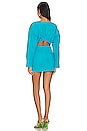 view 3 of 3 Rockaway Mini Dress in Cerulean Blue
