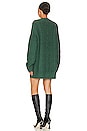 view 3 of 3 Garcelle Sweater Dress in Forest Green