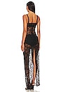view 3 of 3 Gracia Gown in Black