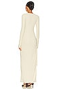 view 4 of 4 Calliope Maxi Dress in Cream White