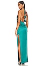 view 1 of 3 Emaline Gown in Teal Green