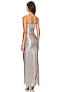 view 3 of 3 Mya Gown in Silver Gray
