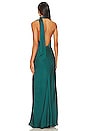 view 3 of 3 Albie Gown in Dark Teal