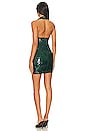 view 3 of 4 Camryn Mini Dress in Teal Green
