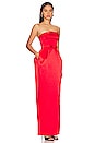 view 2 of 4 Scarlett Gown in Red