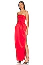 view 3 of 4 Scarlett Gown in Red