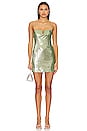 view 1 of 4 Siobhan Sequin Mini Dress in Spritz Green