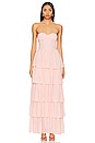 view 1 of 3 Hattie Gown in Baby Pink