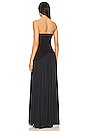 view 3 of 3 Alice Strapless Gown in Black