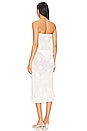 view 3 of 4 Everla Rosette Midi Dress in Ivory