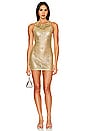 view 1 of 4 Charlotte Mini Dress in Gold Sand