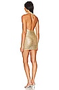 view 3 of 4 Charlotte Mini Dress in Gold Sand