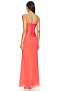 view 3 of 3 Chana Gown in Hot Pink