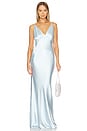 view 1 of 3 Alani Gown in Baby Blue