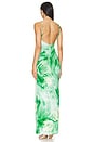 view 3 of 3 Zura Maxi Dress in Green Rose Swirl
