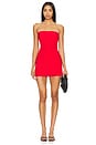 view 1 of 3 Noah Mini Dress in Cherry Red