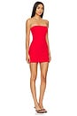 view 2 of 3 Noah Mini Dress in Cherry Red