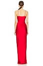 view 3 of 3 Mischa Gown in Bright Red