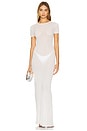 view 1 of 3 Aprile Sheer Maxi Dress in White