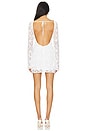 view 3 of 4 Eloise Embellished Mini Dress in White