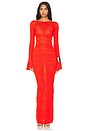 view 1 of 3 Dorit Maxi Dress in Red