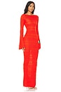 view 2 of 3 Dorit Maxi Dress in Red