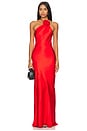view 1 of 3 Inara Gown in Red
