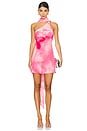 view 1 of 3 VESTIDO KIMA in Blur Floral Pink