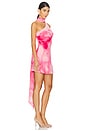 view 2 of 3 Kima Mini Dress in Blur Floral Pink