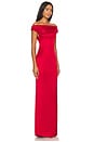 view 2 of 3 Mariam Gown in Red