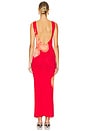 view 4 of 4 Vicenta Maxi Dress in Red & Orange Multi