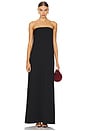 view 1 of 3 ROBE CALLIE MAXI in Black