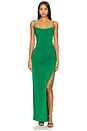 view 1 of 3 Odessa Gown in Green