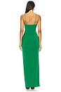 view 3 of 3 VESTIDO LARGO ODESSA in Green