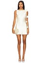 Mariam Mini Dress in Ivory