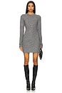 view 1 of 3 Evie Crewneck Dress in Charcoal Heather