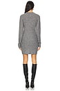 view 3 of 3 Evie Crewneck Dress in Charcoal Heather