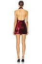 view 3 of 4 COSMO 원피스 in Cabernet Red