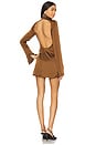 view 1 of 4 Charli Mini Dress in Chocolate Brown