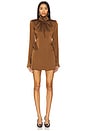 view 2 of 4 Charli Mini Dress in Chocolate Brown